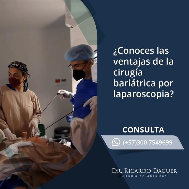 Cirugía bariátrica por laparoscopia