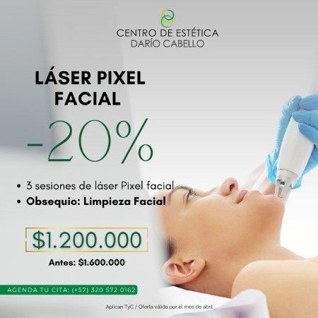 Laser Pixel Facial + Gift Facial Cleansing