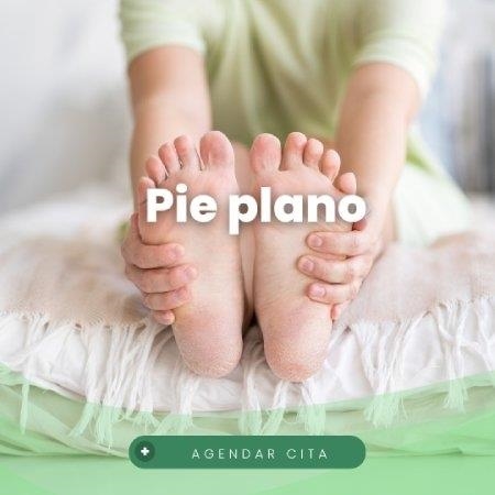 Pie plano