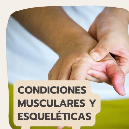 Muscular and skeletal conditions