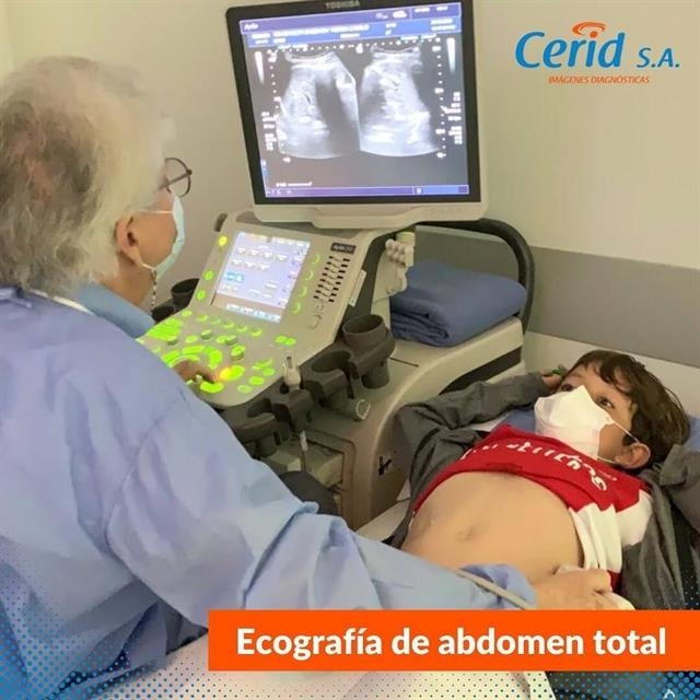 Total abdominal ultrasound