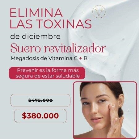 Elimina las Toxinas de con Suero Revitalizador