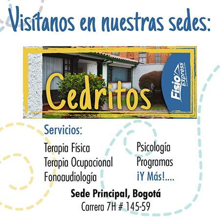 Bogotá Cedritos Fisioexpress headquarters