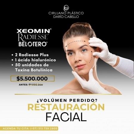 Facial Restoration with Volume and Profile