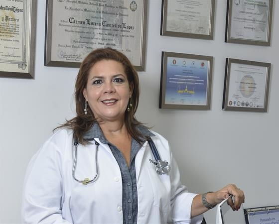 Carmen Lorena Castrellon López  Ginecólogo