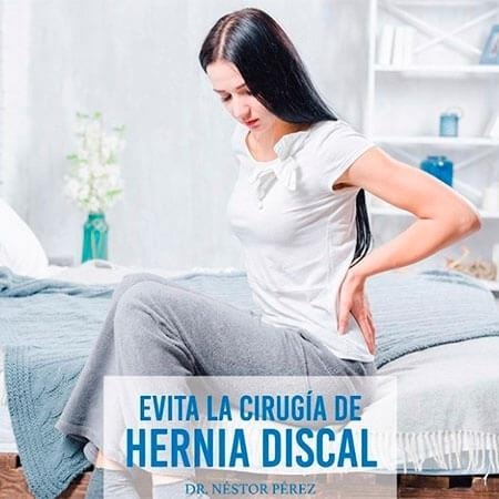 Evite la cirugía de hernia discal 
