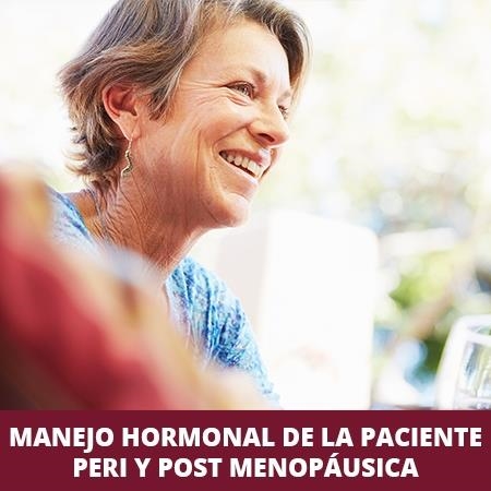 Manejo hormonal para menopausia