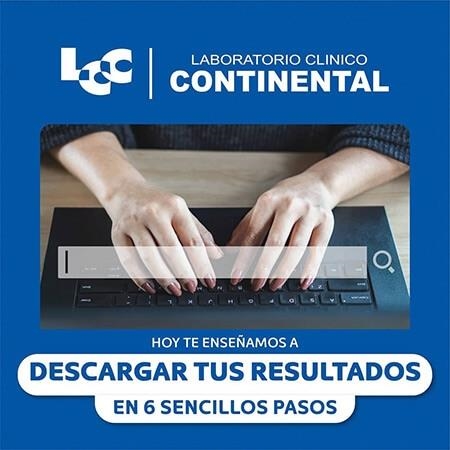 Download your lab results Laboratorio Continental