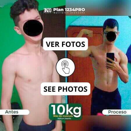 Aumento de masa muscular