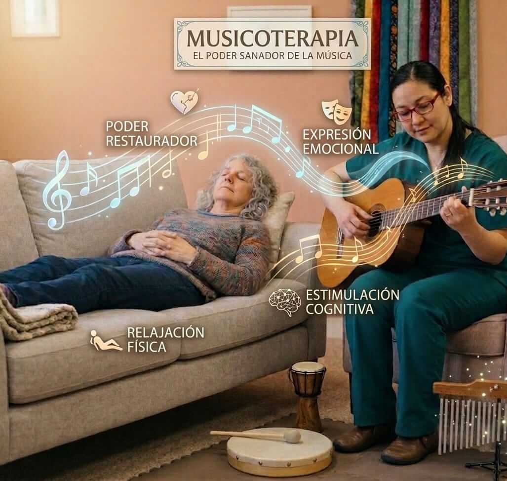 Musicoterapia en Bogotá con Mónica Quiroga: bienestar emocional, cognitivo y terapéutico a través de la música