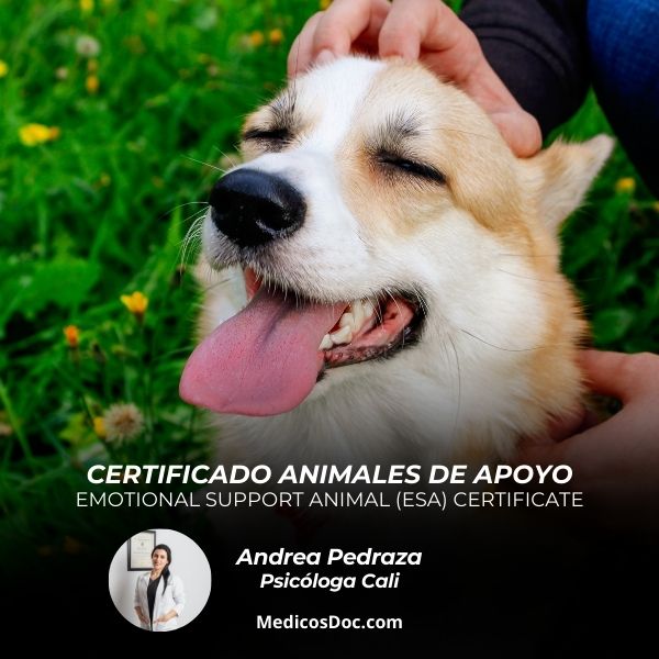 Certificado de Animales de Apoyo