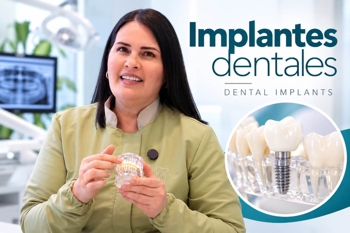 ¿Cuánto dura un implante dental? La Dra. Cristina Suaza explica
