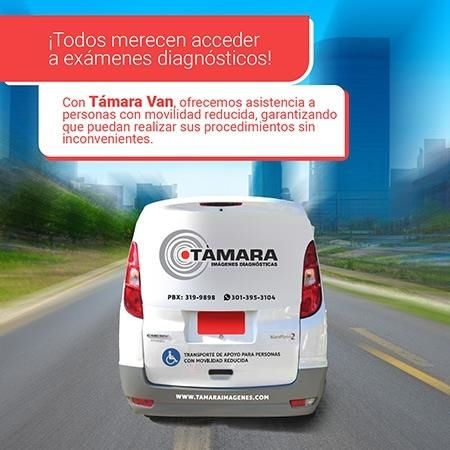 Transporte para imágenes diagnósticas
