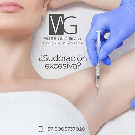 Excessive sweating (hyperhidrosis) treatment 