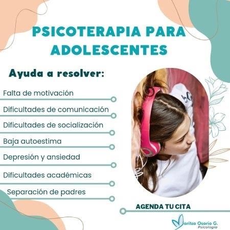 Psicoterapia para adolescentes