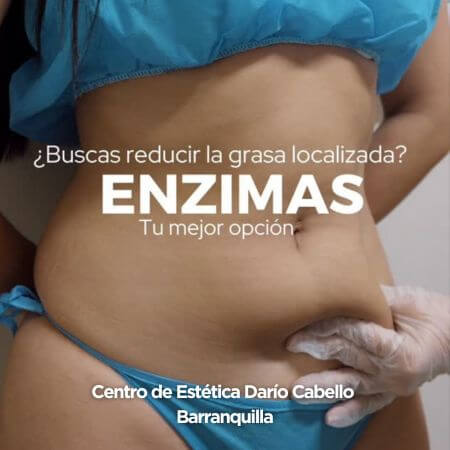 Enzimas para grasa localizada