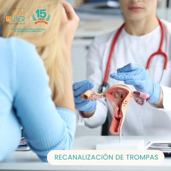 Recanalización de trompas