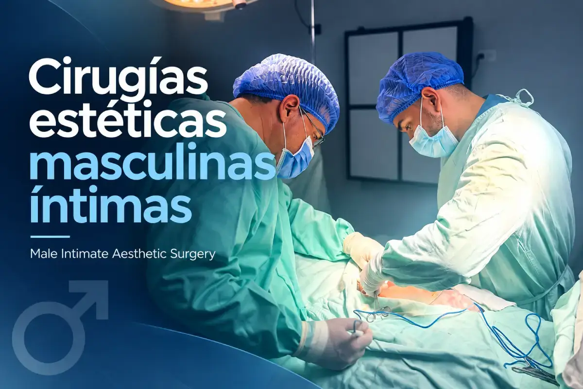 Cirujano plástico especialista en cirugías estéticas masculinas íntimas en Barranquilla: estética, función y bienestar