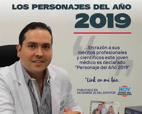 2019 Person of the Year at the Gala Organized by HOY DIARIO DEL MAGDALENA