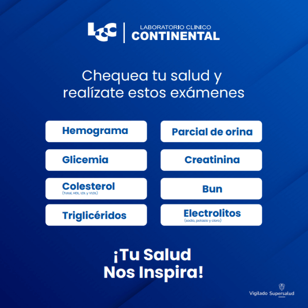 Exámenes de laboratorio