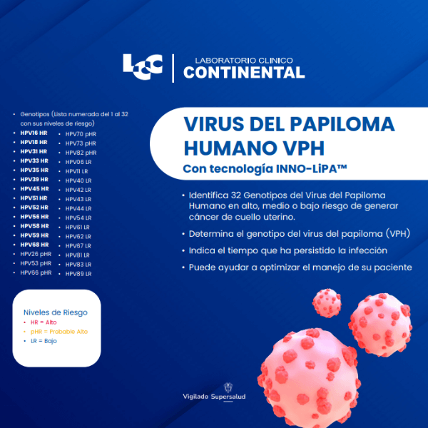 Prueba del virus del papiloma humano (VPH)