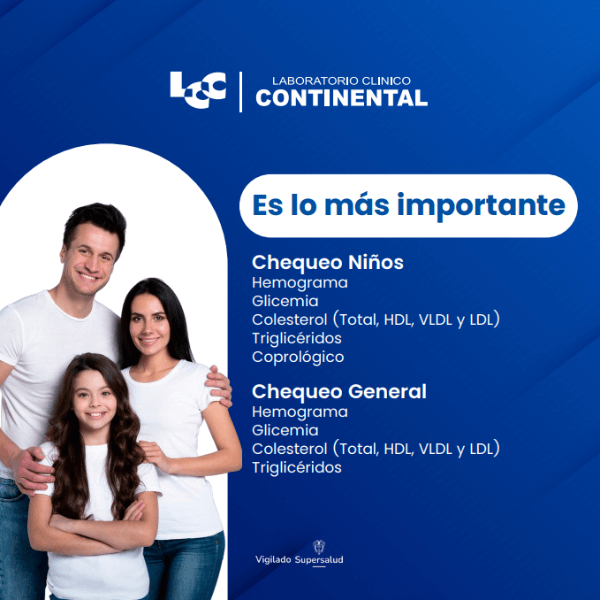 Exámenes de laboratorio para niños