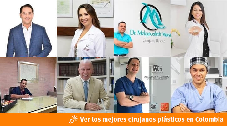 los mejores cirujanos plásticos de Colombia