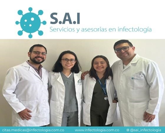 Servicios y Asesorías en Infectología SAI   Infectólogo, Laboratorio clínico, Médico, Toxicólogo